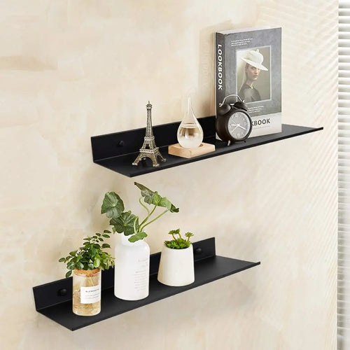 Étagère flottante murale bois – sans perçage
