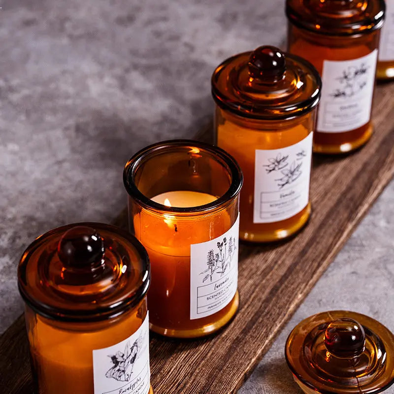 Bougie Parfumée Soja Luxe 300g — Cire Naturelle 50h