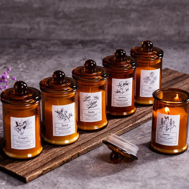 Bougie Parfumée Soja Luxe 300g — Cire Naturelle 50h