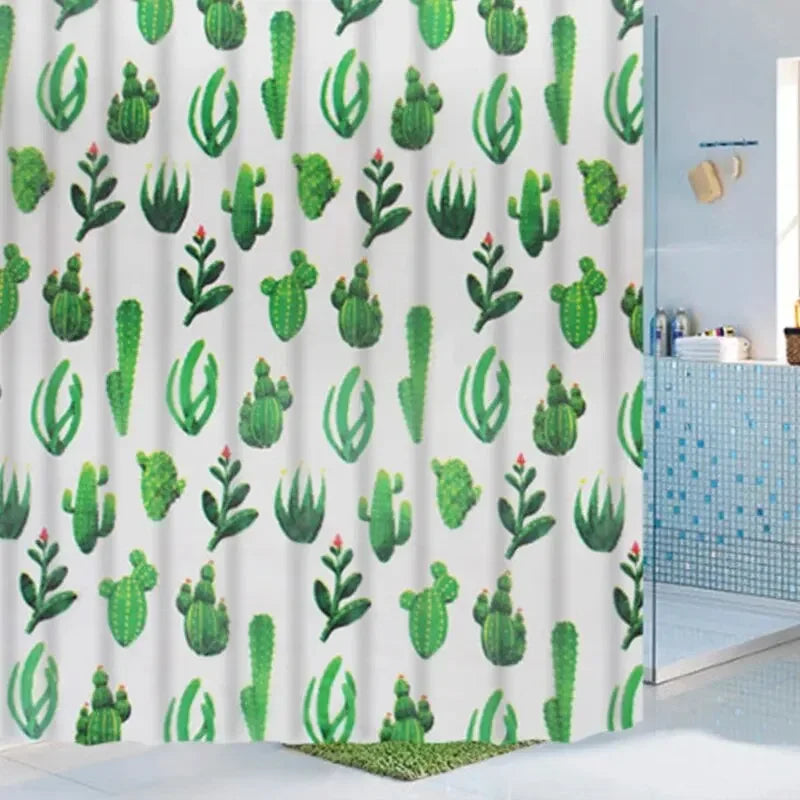 Rideau de Douche Design Imperméable — 180×200cm Anti-Moisissures