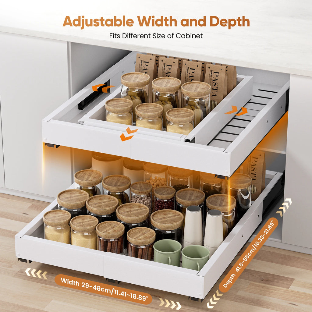 Organiseurs Tiroir Cuisine — Set 6 Extensibles
