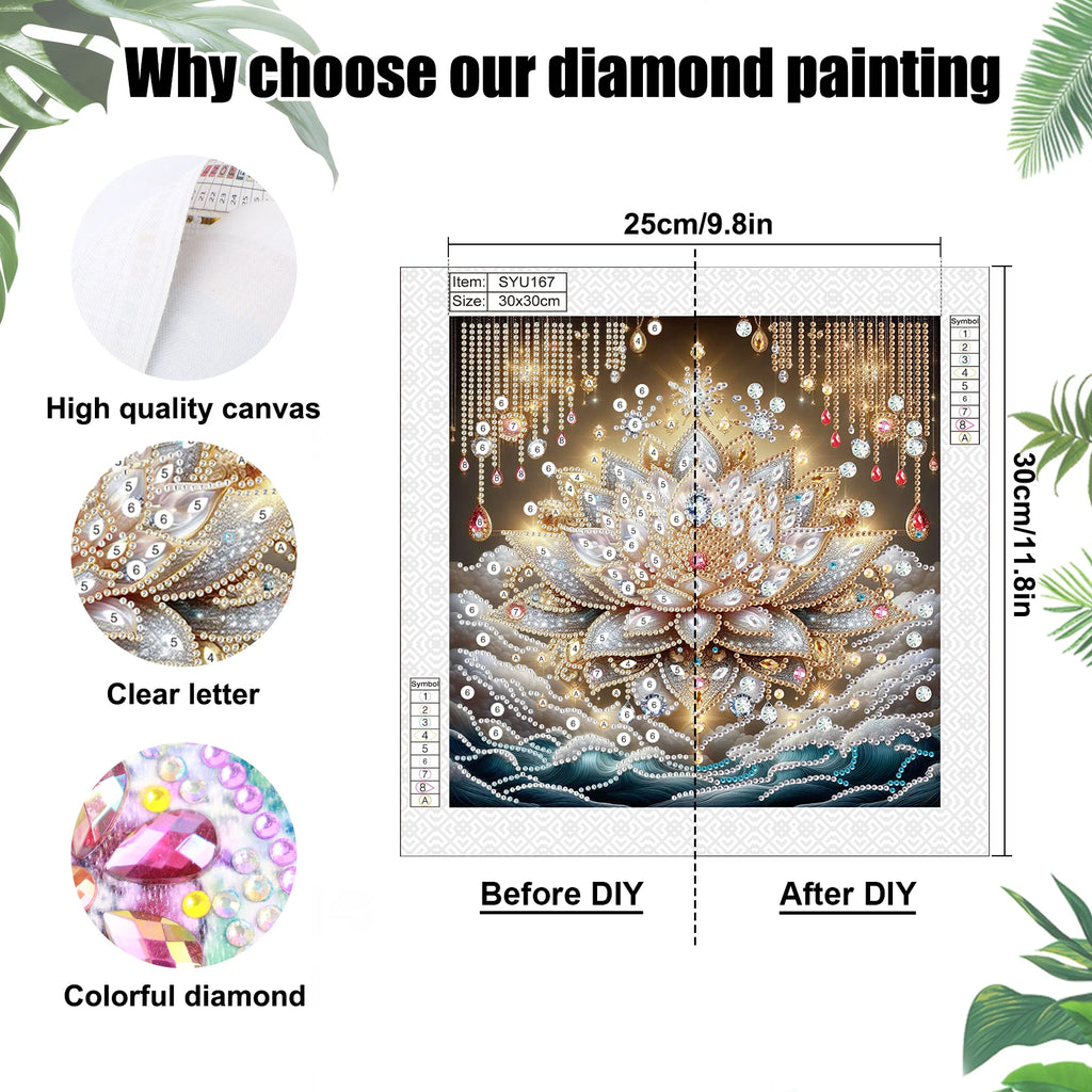 Kit Peinture Diamant 5D DIY — Broderie Strass Décoration Murale