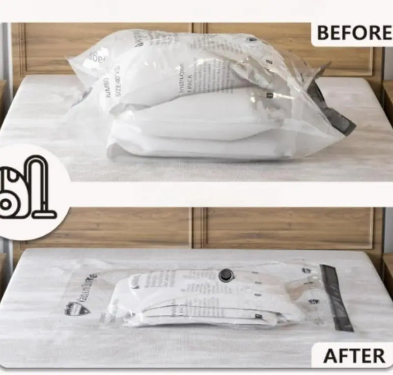 Sacs de Rangement Sous Vide Vêtements — Set 5 Compressibles