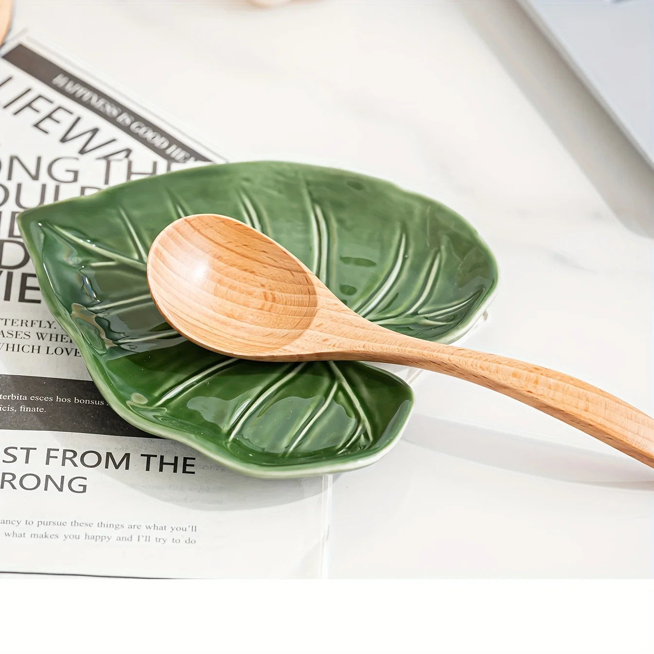 Pot à Ustensiles Cuisine Céramique — Support Couverts Design Nordique
