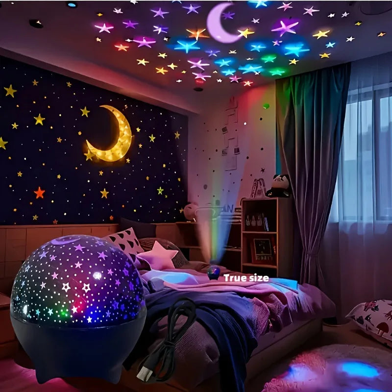 Projecteur LED coucher de soleil – effet mural