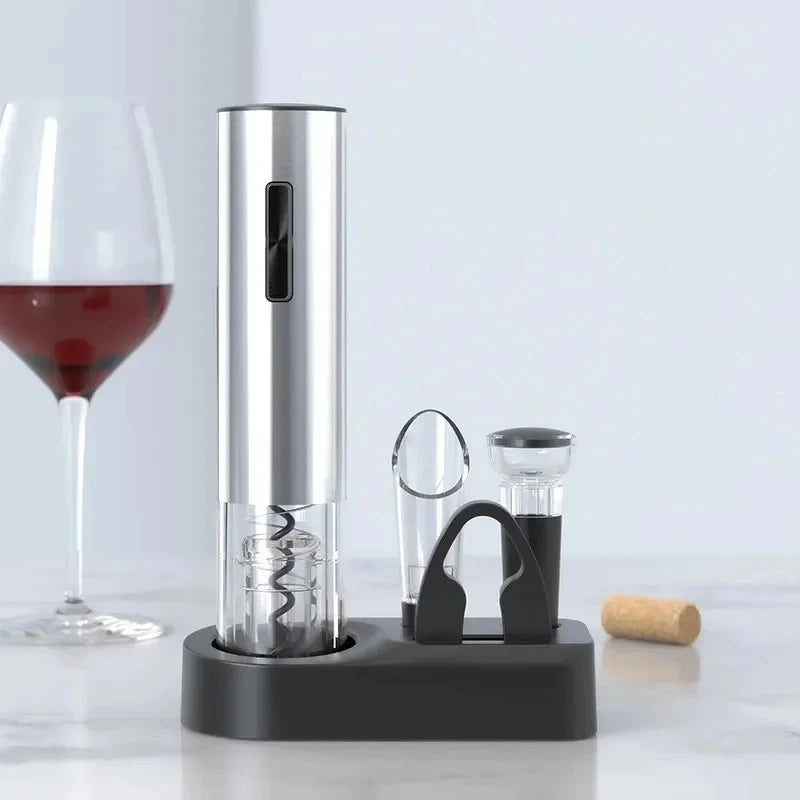 Tire-Bouchon Électrique Rechargeable USB-C — Ouvre-Bouteille Automatique