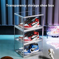 Boîtes à Chaussures Empilables Transparentes — Set 6 Stackables
