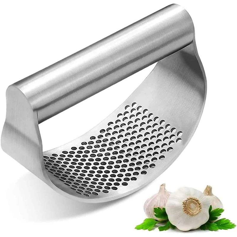 Presse-ail acier inoxydable – outil cuisine robuste