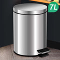 Poubelle de Cuisine Pédale Inox 12L — Design Silencieux