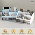 Organiseur Bureau 6 Compartiments — Rangement Papeterie