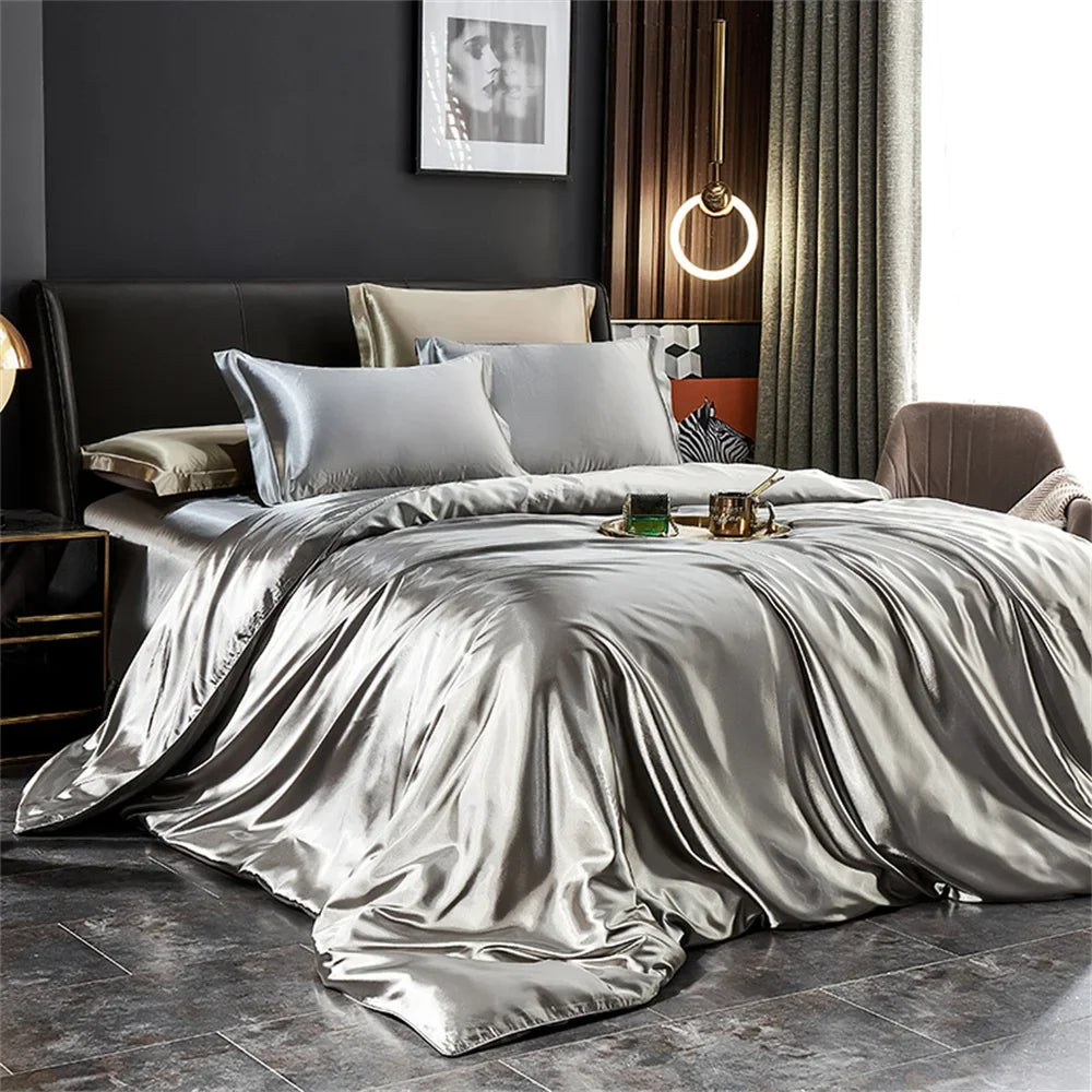 Housse couette bambou – chambre cosy élégante