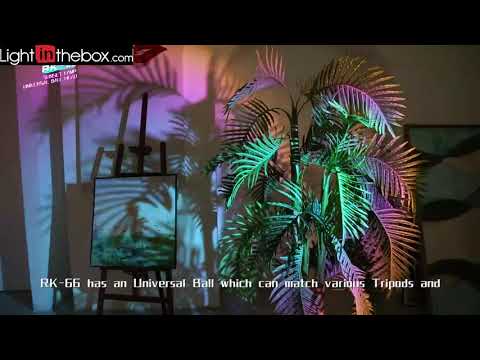 Projecteur coucher de soleil LED – démo ambiance chambre